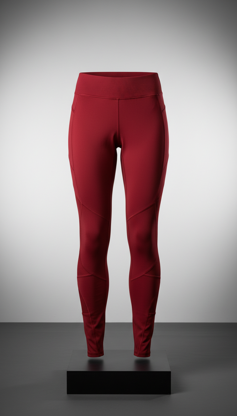 Blood Red Technical Leggings