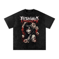 Zombie Girl Cotton T-Shirt
