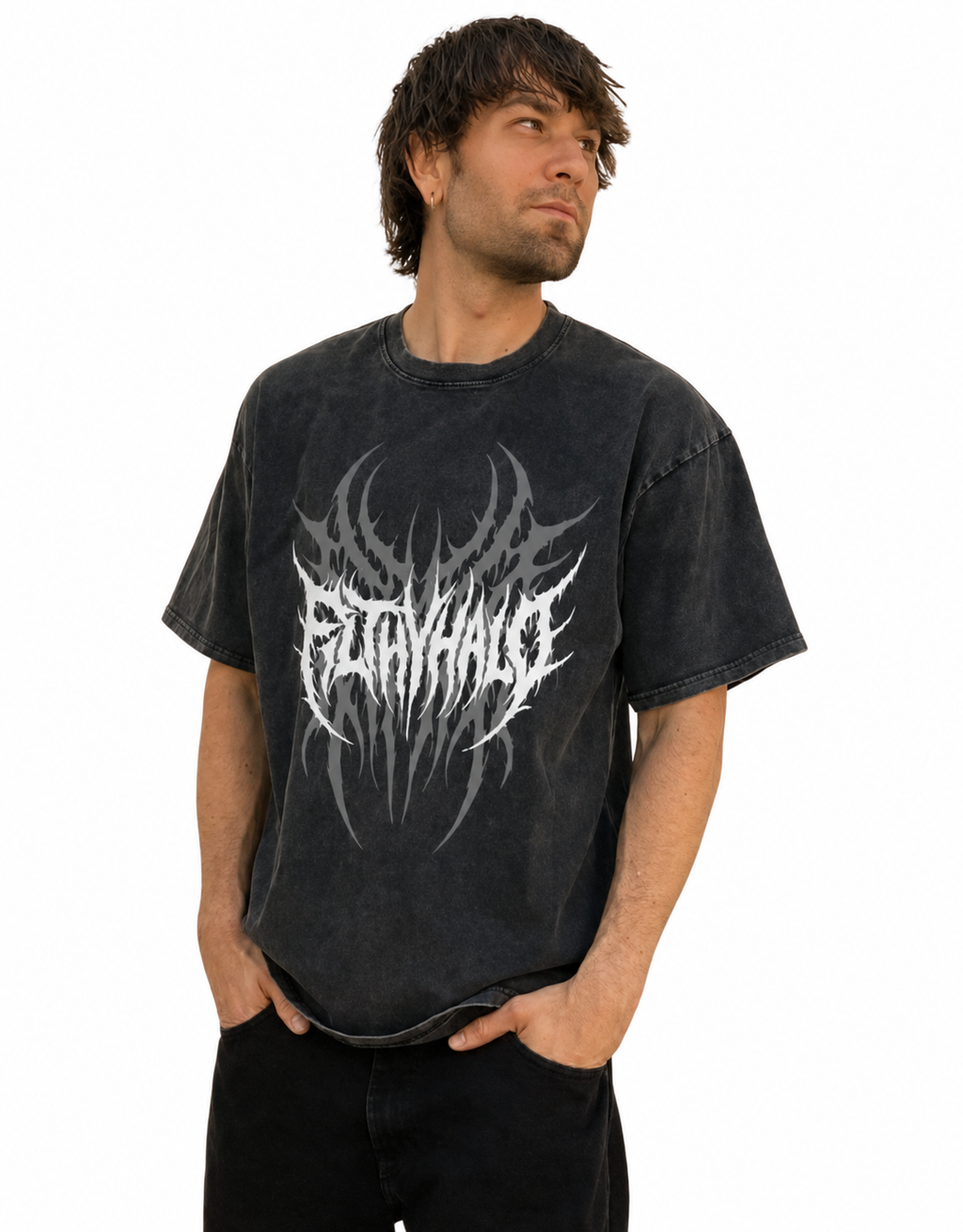 Snow Washed Deathcore Pump Cover